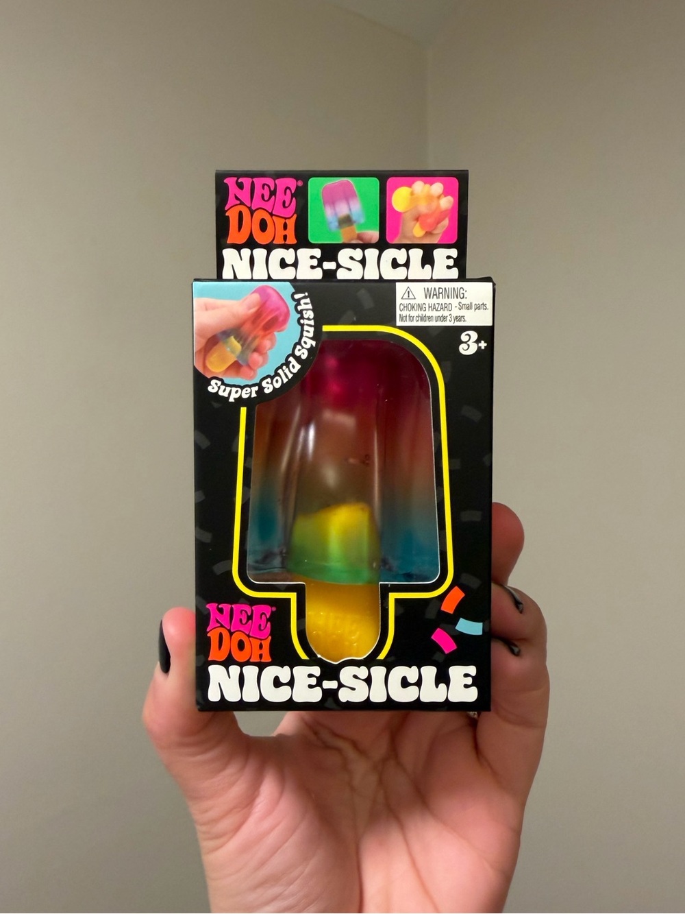 NeeDoh Nice-Sicle - Rainbow (1 PC)
